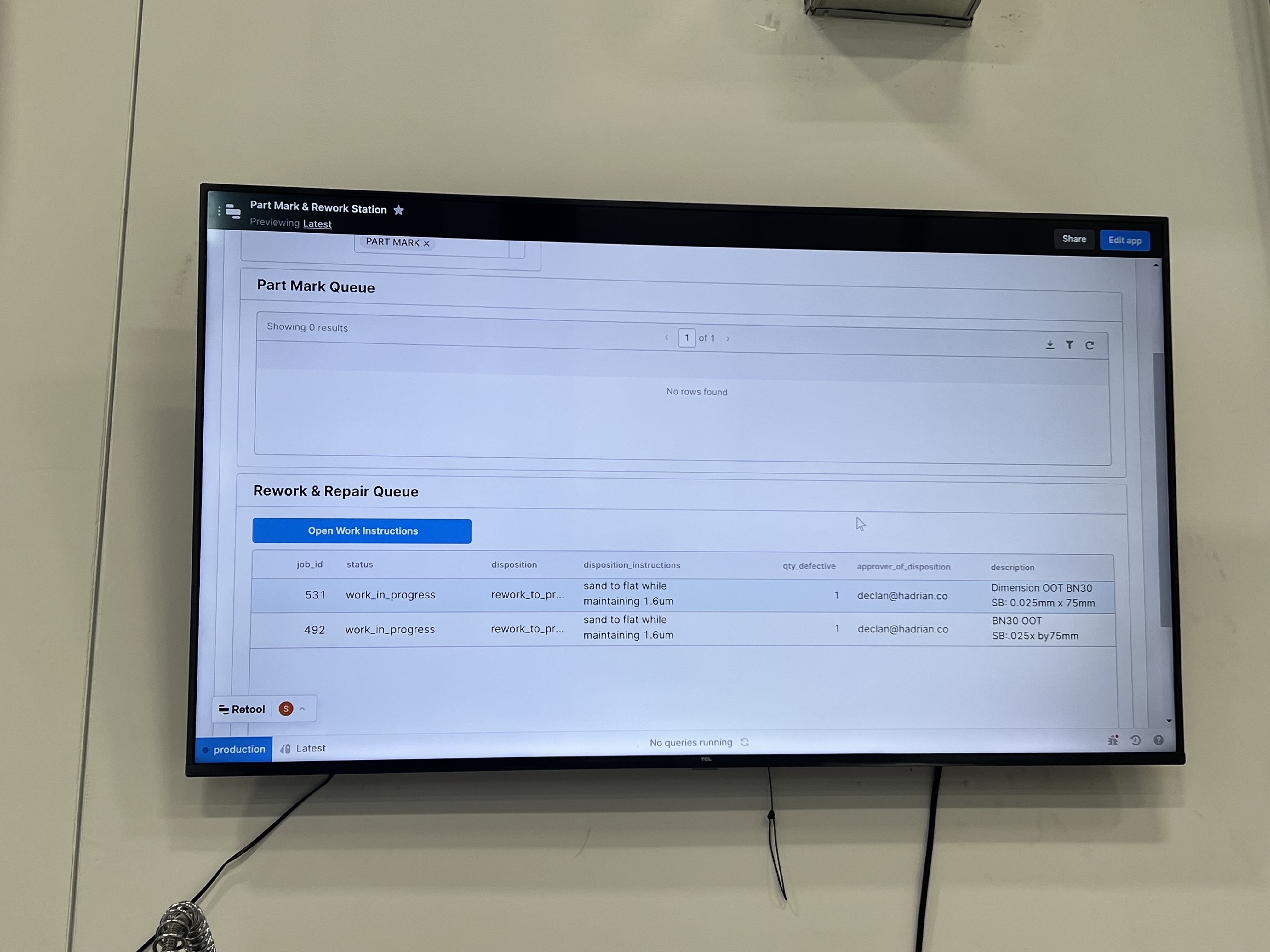 Hadrian Rework & Deburr Station 13