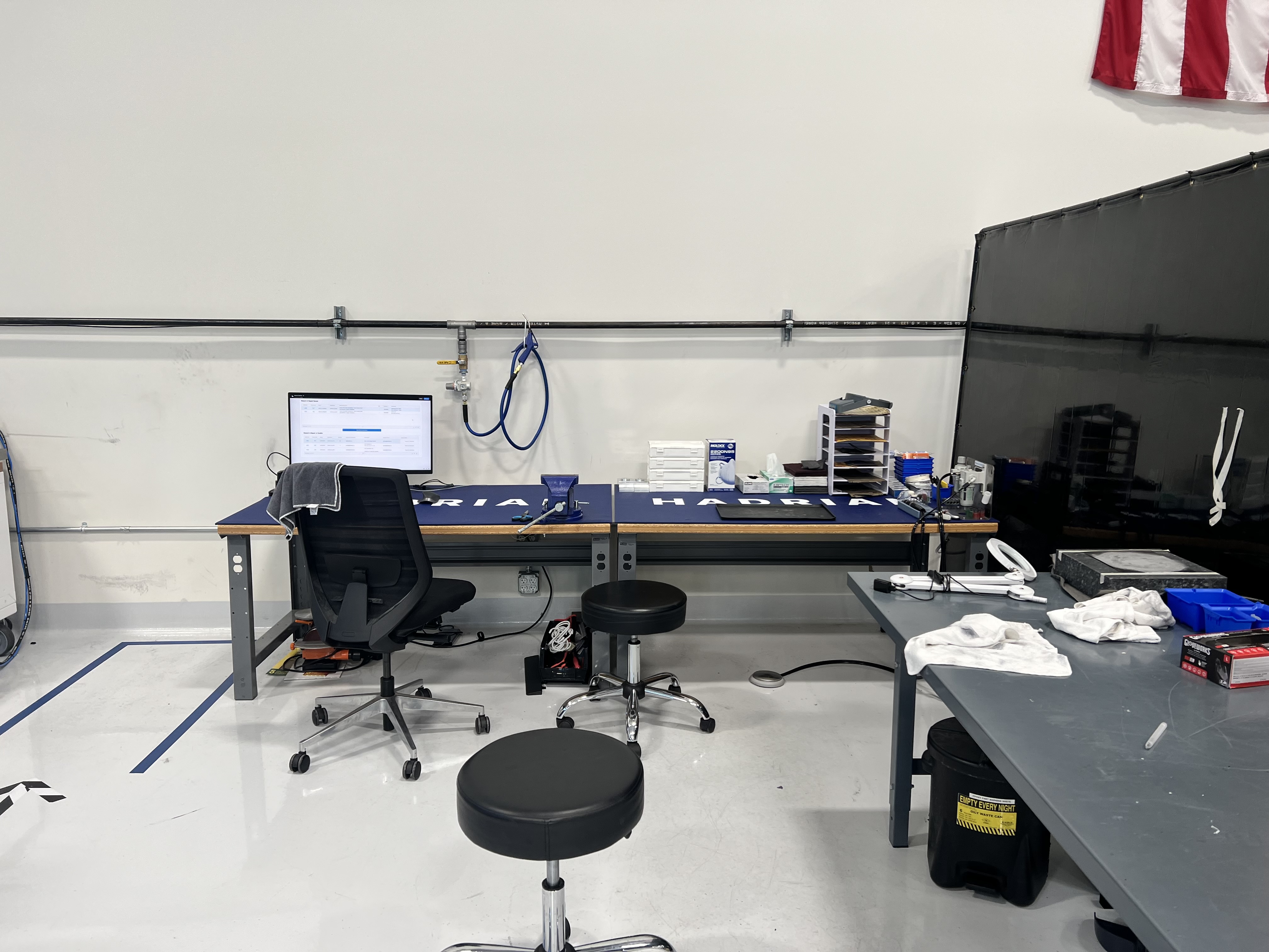 Hadrian Rework & Deburr Station 14